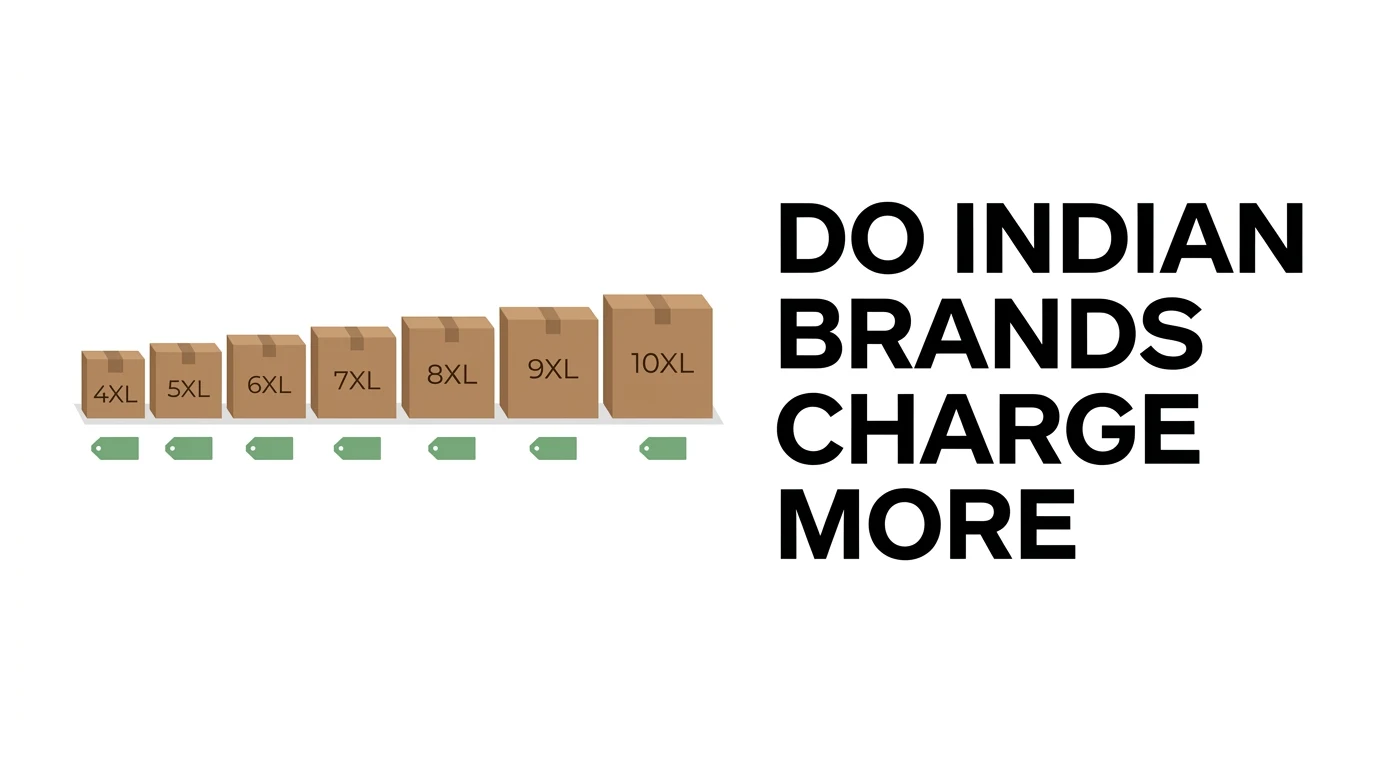 Do Indian Brands Charge More for Bigger Sizes? We Counted