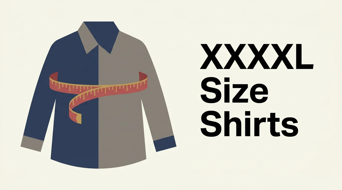 XXXXL Size Shirts: The Measurement Guide for 2026